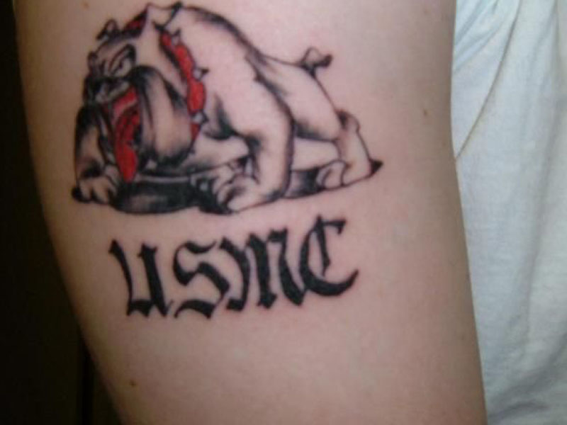 Militære tatoveringsdesigner og betydninger