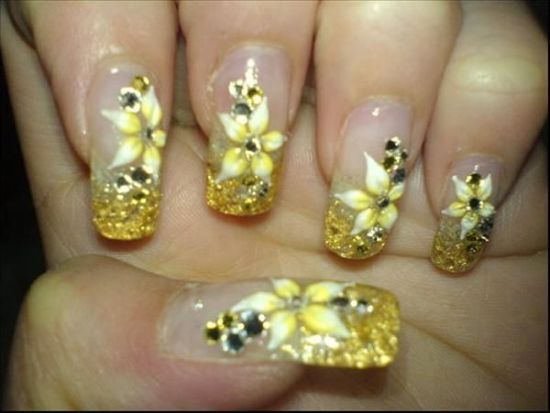 Keramiske klistermærker Nail Tattoo Designs