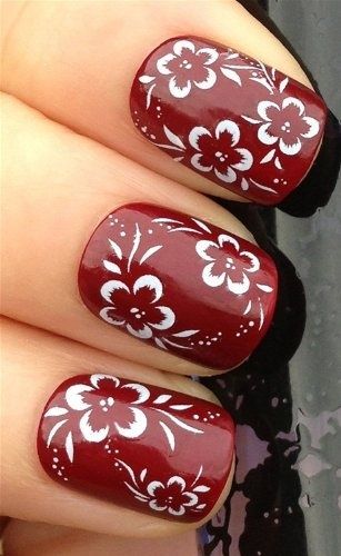 Tatoveringsdesign med blomster