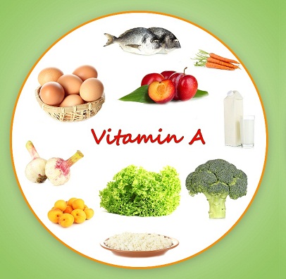 Kost til at øge blodplader Vitaminer A Fødevarer