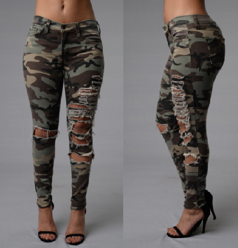 Attraktive Hip Hop Jeans til piger