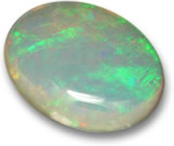 Sorte opal ædelstene