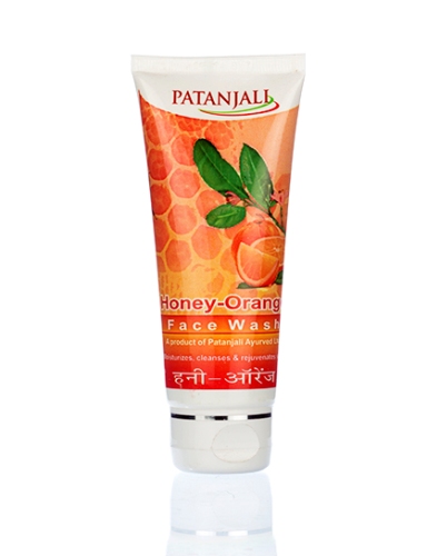 Patanjali mézes narancsos arclemosó