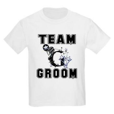 Groom Team egyedi póló