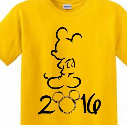 Tegneserieprintet brugerdefineret T -shirt