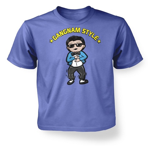 Gangnam stílusú egyedi póló