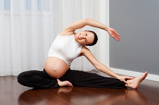 Nyújtó gyakorlatok terhes nőknek 2
