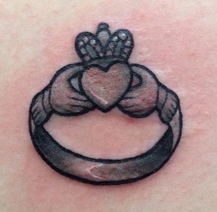 Claddagh tatoveringsdesign