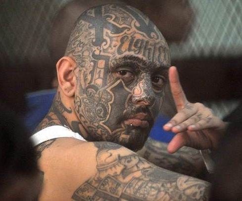 Fængsels tatoveringsdesign