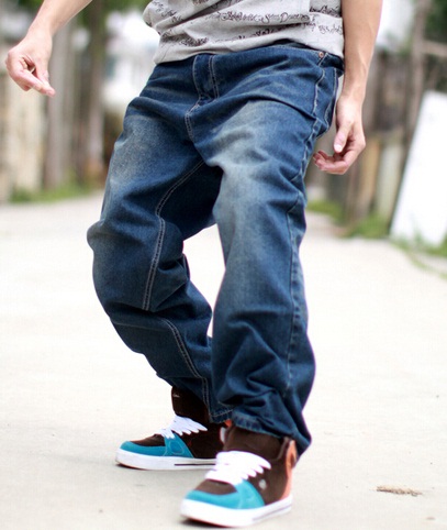 Skateboard Style Baggy Jeans