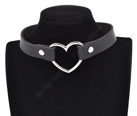 Hjertehængende Choker til mænd