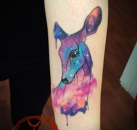 Természetfeletti állati kozmikus tetoválások