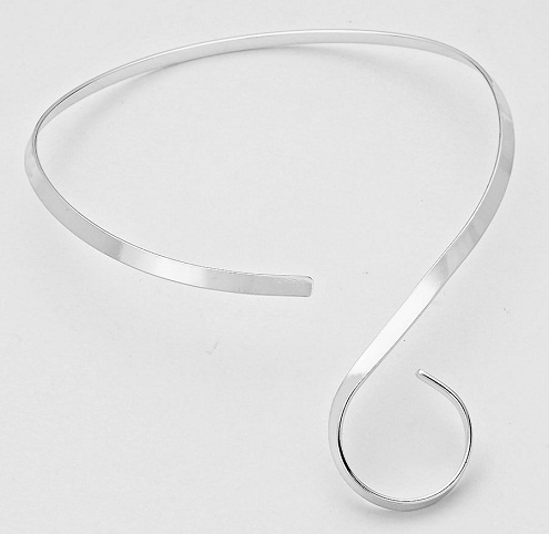 Spiral Metal Choker