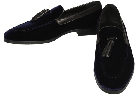 Tassel fløjl loafers