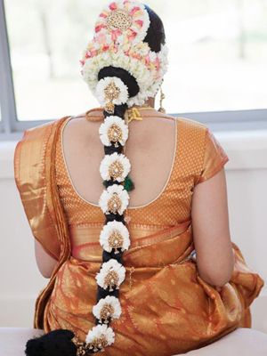 tamil menyasszonyi frizurák