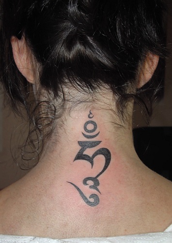 A lány kedvenc tibeti tetoválása