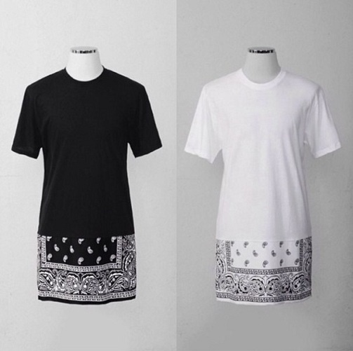 Swag Bandana Style lang T -shirt