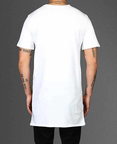 T -shirt med lang hale