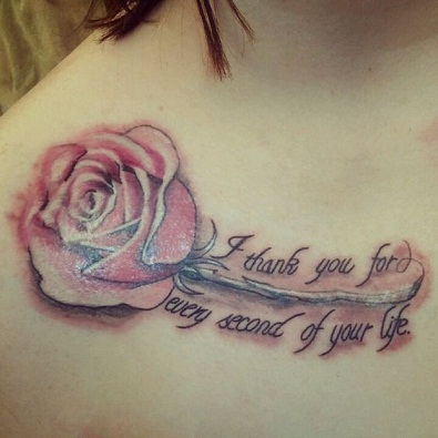 Rose Memorial Tattoos