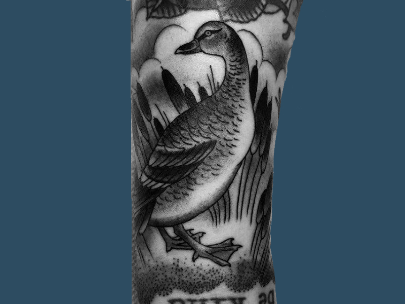Nagyon aranyos kacsa tetoválások képekkel