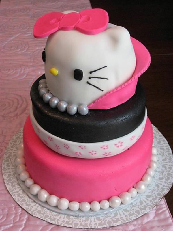 koristelu kakkuja hello kitty suunnittelu epätavallinen