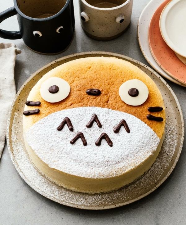 japanilainen totoro -juustokakku