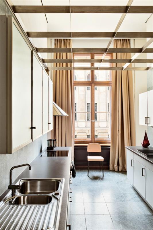 raitiovaunu taloa Emmanuel de Bayser berlin suunnittelee keittiön