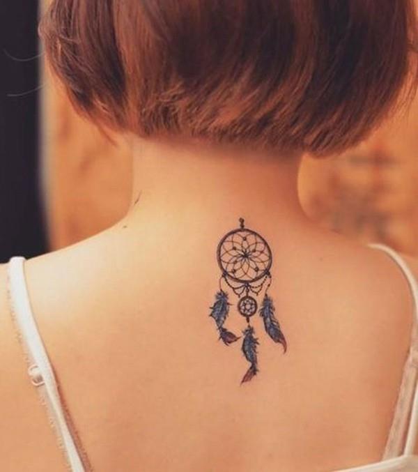 unelma sieppari tatuoinnit naisten niska tatuointi idea