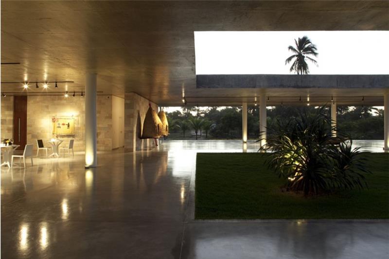unenomainen kesämökki mekena resort brasilia kalustus