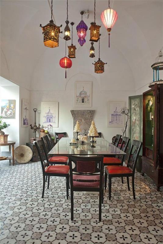 unelmakoti saari capri -suunnittelija Francesco della Femina meritimer -tyylinen ruokasali