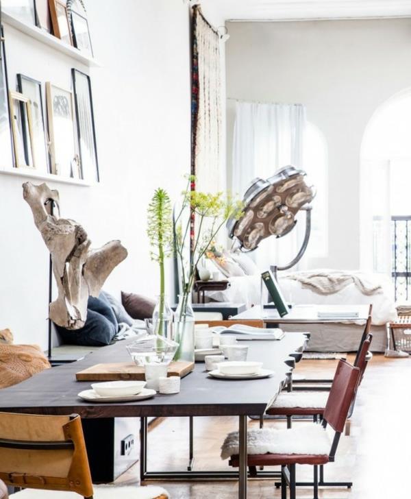 unelma talot Amsterdam Loft ruokapöytä ja tuolit