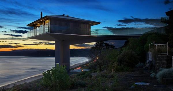 dreamhouses Fairhaven Beach House australia F2 Arkkitehtuuri auringonlasku