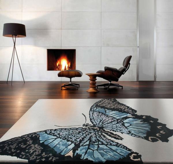 unelma matto moderni kuvio perhonen ambar muebles