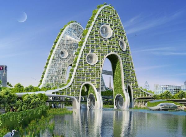 kasvihuonekaasut pariisi silta arkkitehtuuri tulevaisuus