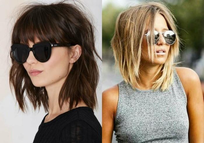 trendi kampaus naiset 2017 balayage undo look