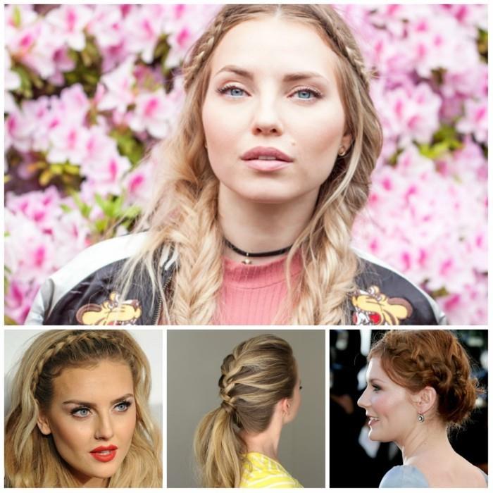 trendi kampaus naiset 2017 balayage punokset rento kampaukset pitkät hiukset