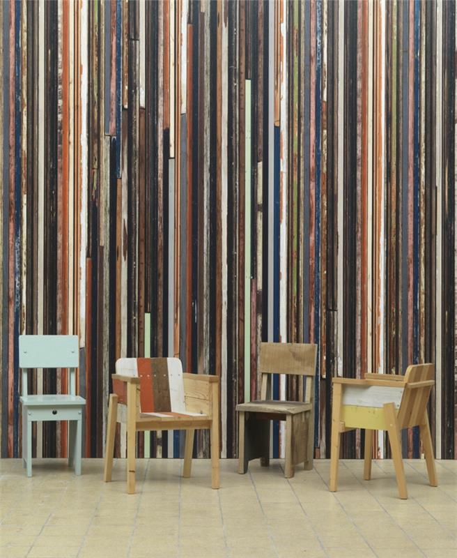 trendit huonekalut dutsch design viikko näyttely piet hein eek seinäsuunnittelu vaneri retro tuolit