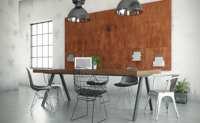 trendit huonekalut dutsch design week teollinen tyyli