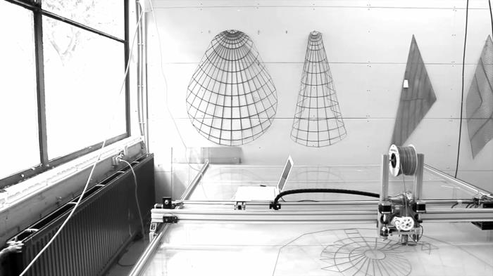 trendit huonekalut dutsch design week studio plott 3D -tulostin