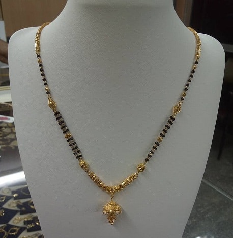 Mesterséges rövid Mangalsutra Design