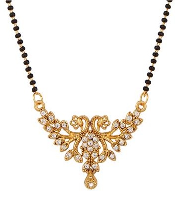 Páva Design Mesterséges Mangalsutra