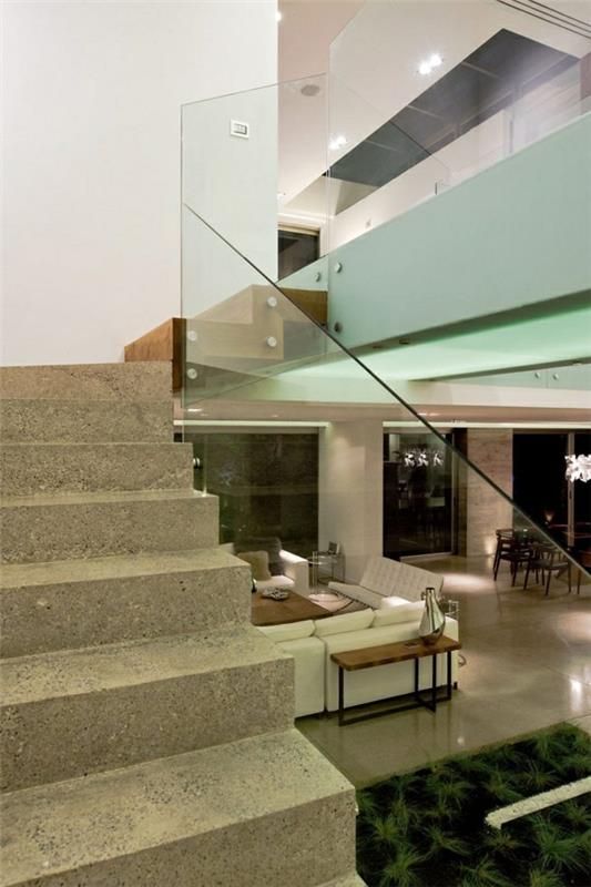 portaiden suunnittelu luonnonkivi ja lasisohva elävät ideat deco ideoita taulukko