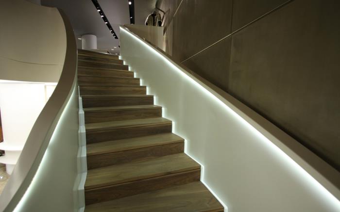 portaiden valaistusideat loistavat sisäportaiden sisustussuunnittelua
