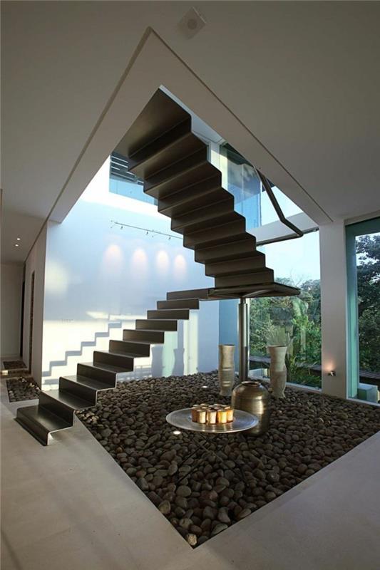 portaiden suunnittelu sisäportaat futuristinen muotoilu moderni sisustusarkkitehtuuri