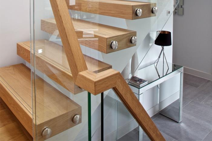 portaikko design lasi puu yhdistää