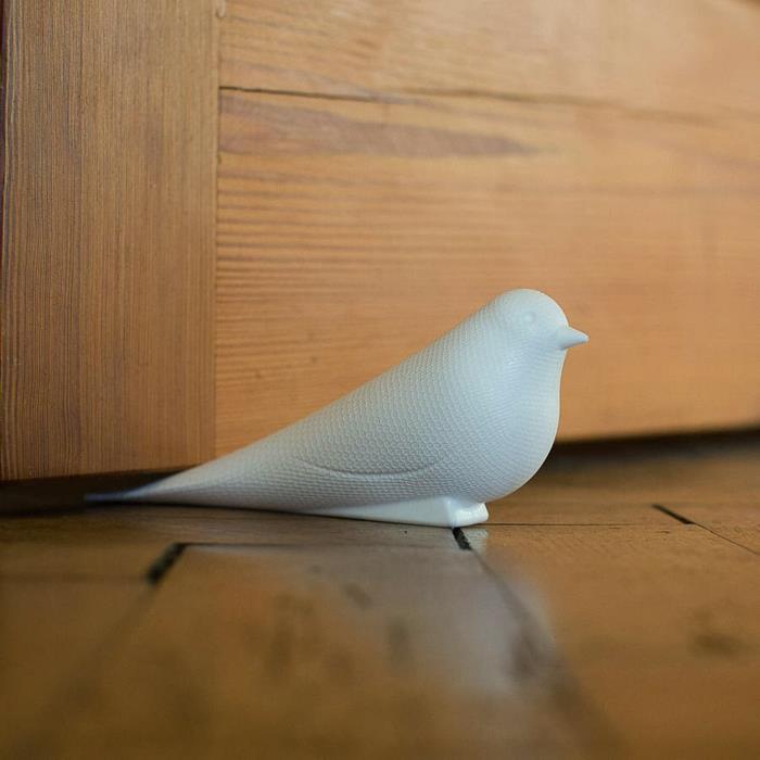 Ompelu oven seinään doorstop väri kyyhkynen