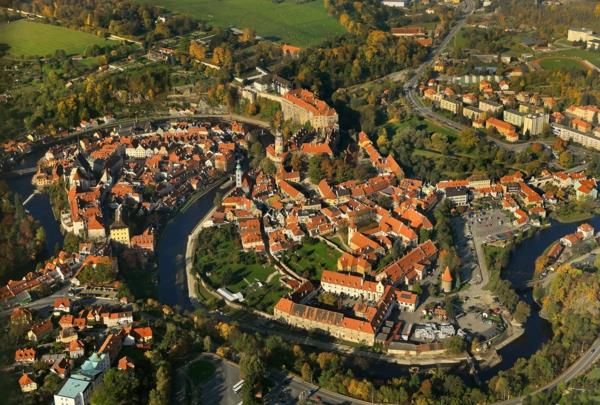 Tšekin tasavallan matka- ja lomakohteet Český Krumlov