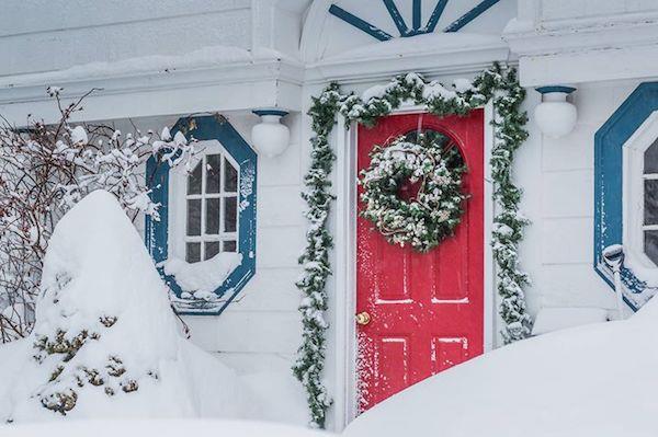 tee oven seppele itse joulukoriste lumi