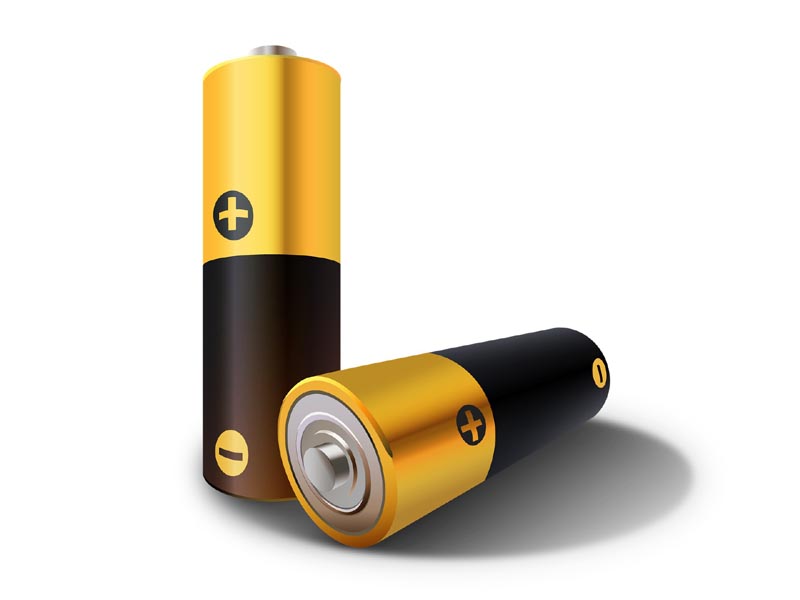 typer batterier