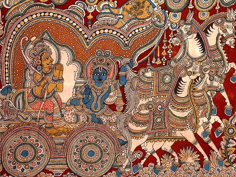 Kalamkari maleri